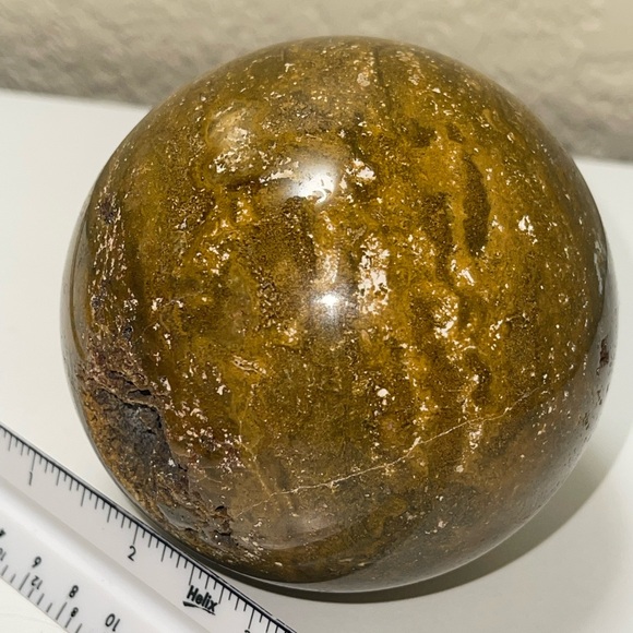 Medium Ocean Jasper Sphere - Picture 5 of 12